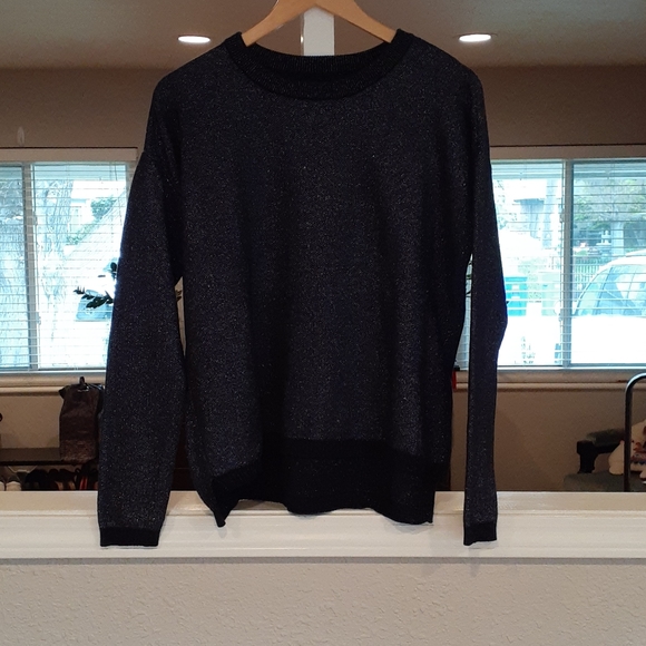 Scotch & Soda Glitter Knit Sweater Women's Sz. M - Picture 2 of 5